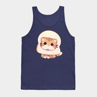 Toast Kitty Tank Top